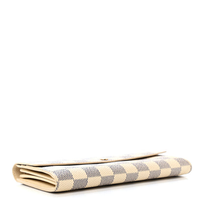 Louis Vuitton Damier Azur Sarah Wallet 3 of 4