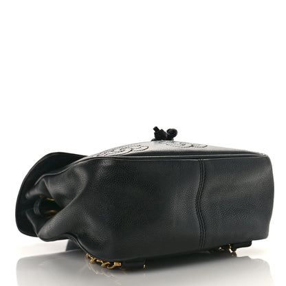 Chanel Caviar CC Backpack Black 4 of 9