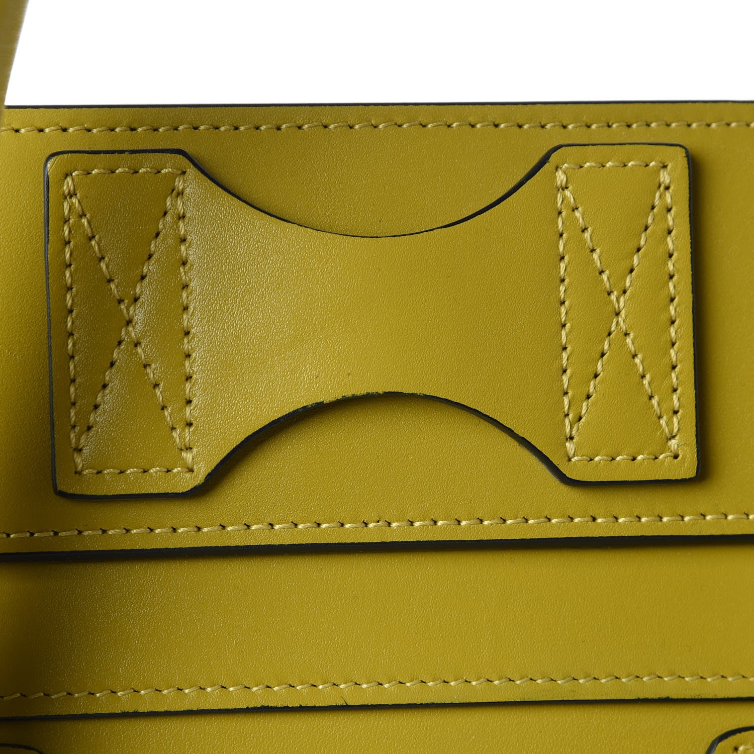 Celine Palmelato Mini Luggage Chartreuse 12 of 12