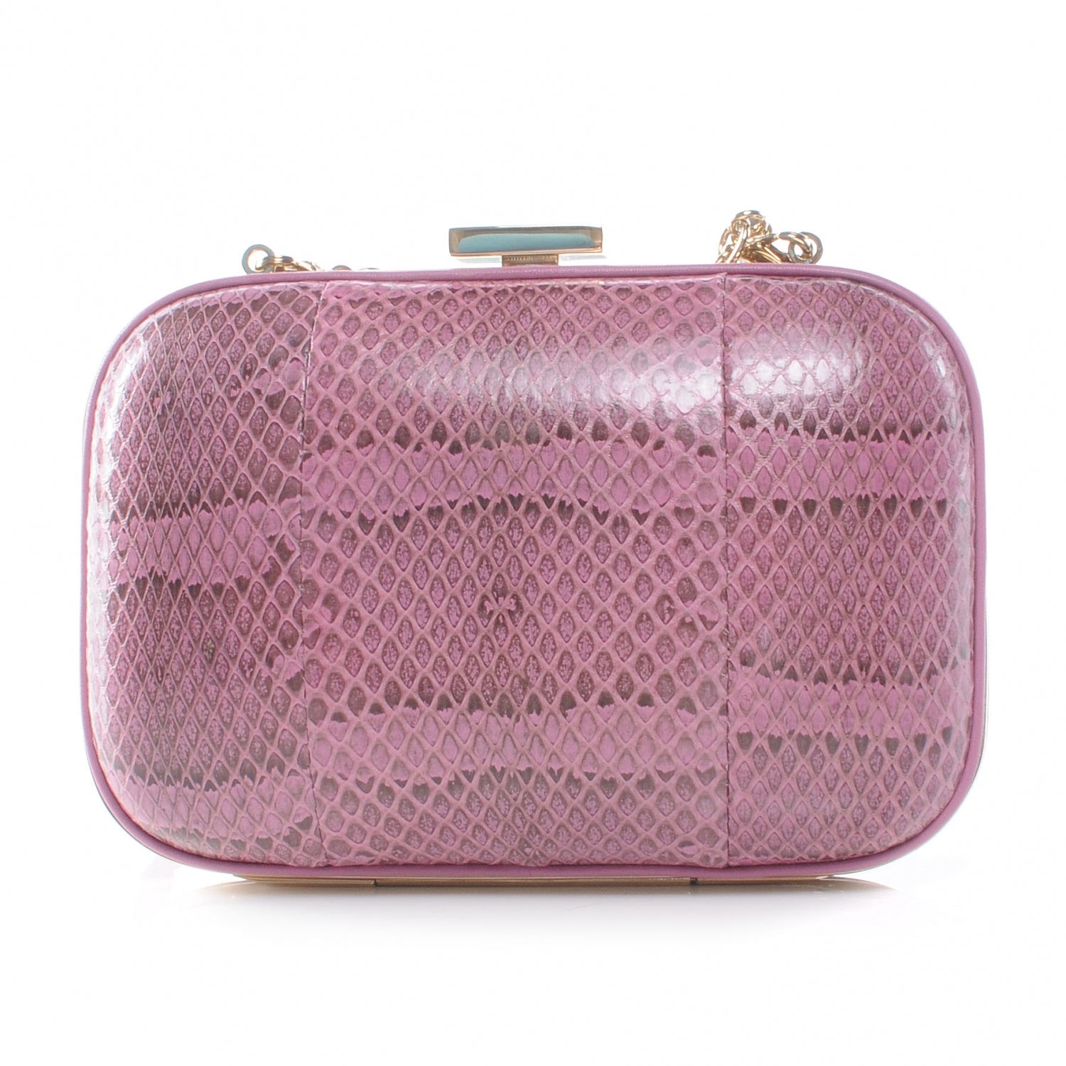Gucci Python Broadway Box Clutch 1 of 8