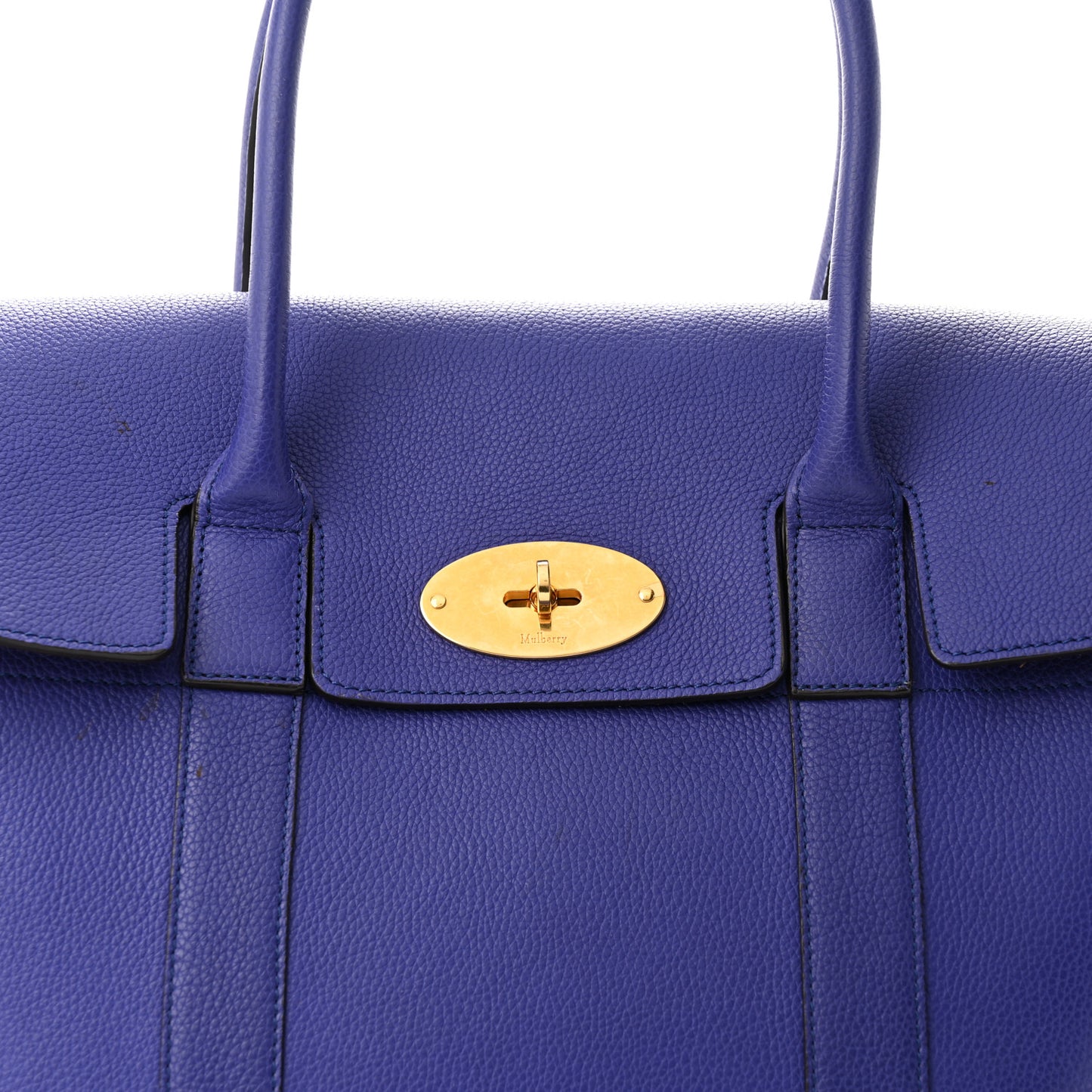 Natural Grain Calfskin New Bayswater Indigo