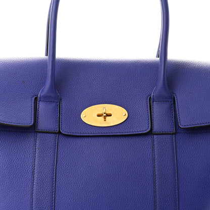 Mulberry Natural Grain Calfskin New Bayswater Indigo 7 of 10
