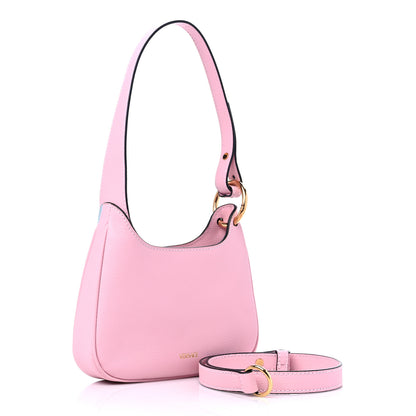 Versace Calfskin Whipstitch Medusa Mini Hobo English Rose 3 of 8