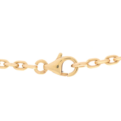 Van Cleef & Arpels 18K Yellow Gold Mother of Pearl 10 Motifs Vintage Alhambra Necklace 4 of 6