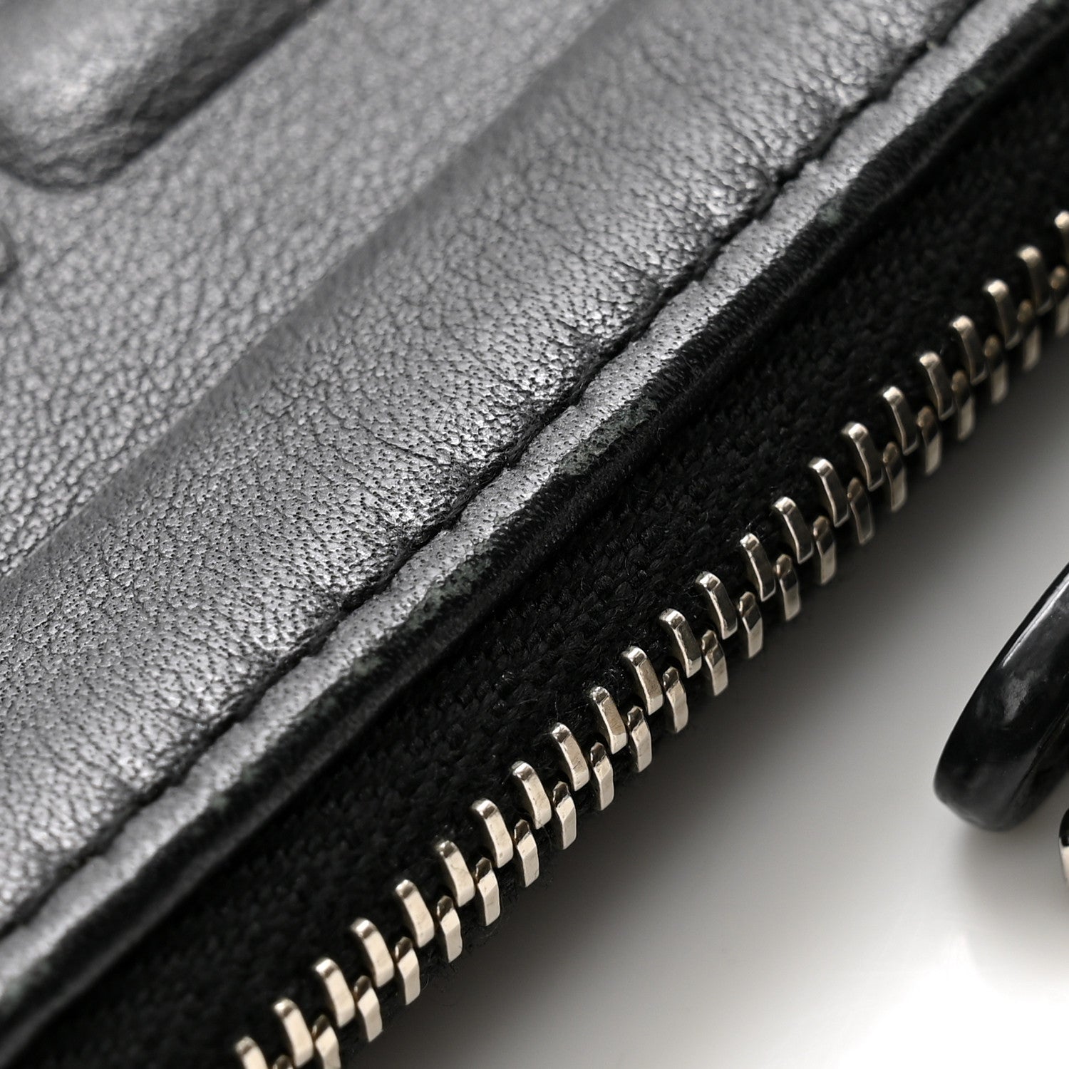 Chanel Metallic Calfskin Keyboard Pouch Black 9 of 9