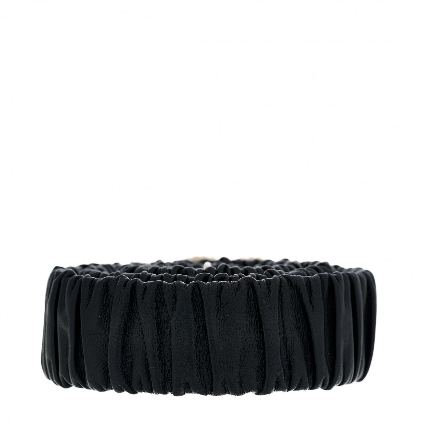 Lambskin Crystal Pearl CC Belt 85 34 Black