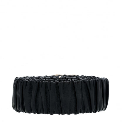 Chanel Lambskin Crystal Pearl CC Belt 85 34 Black 2 of 6