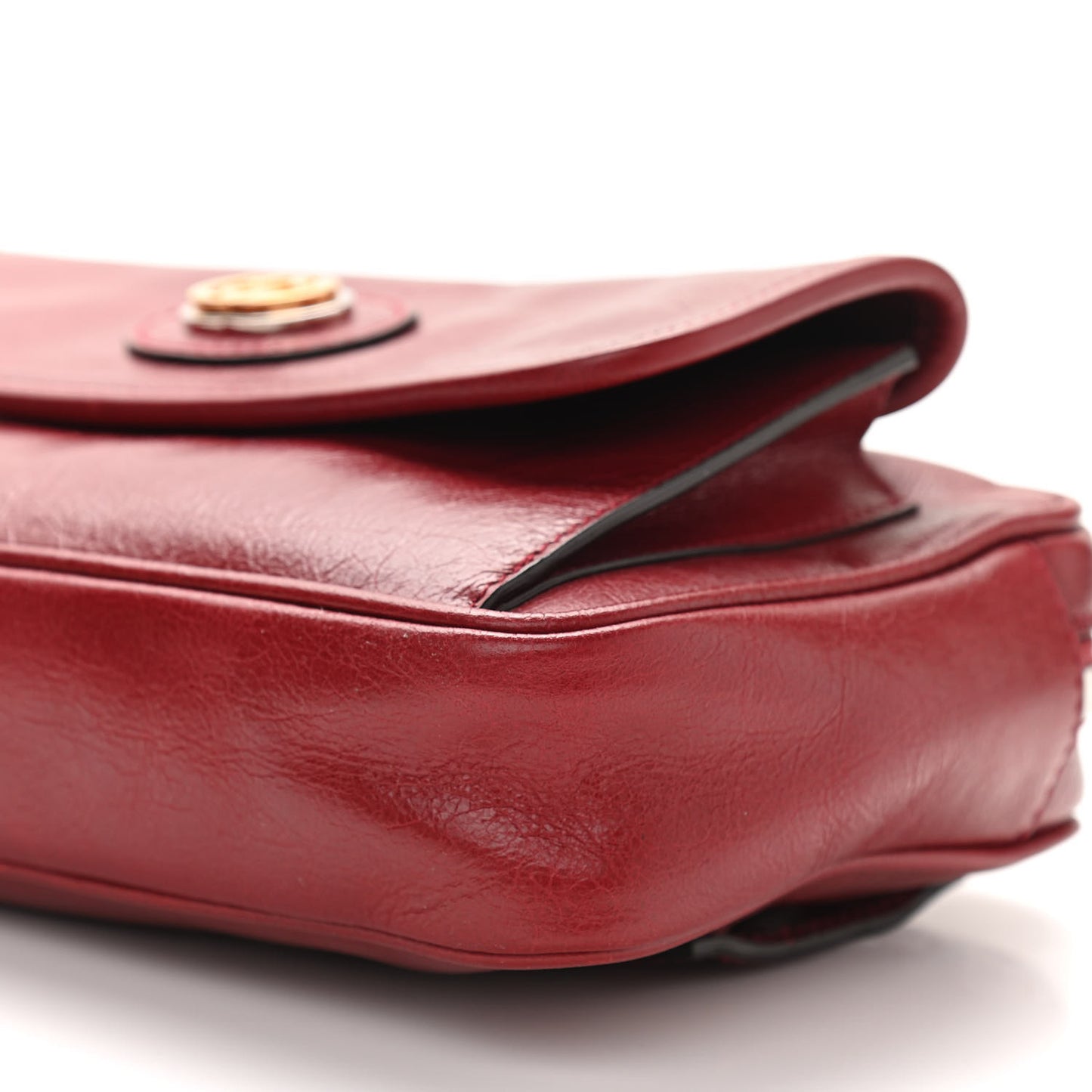 Fluffy Calfskin Morpheus Belt Bag 90 36 Red
