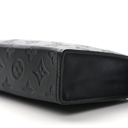 Louis Vuitton Calfskin Monogram Shadow Gaston Wearable Wallet 8 of 8