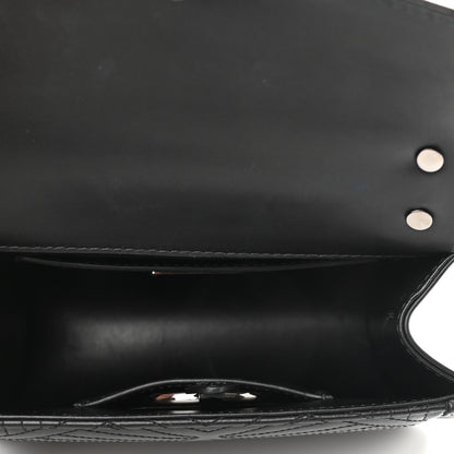 Bulgari Quilted Nappa Smooth Calfskin Serpenti Forever Diamond Blast Shoulder Bag Black 4 of 9
