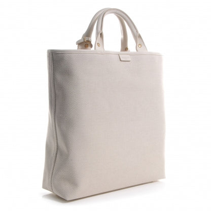Saint Laurent Canvas Tote Cream 3 of 8