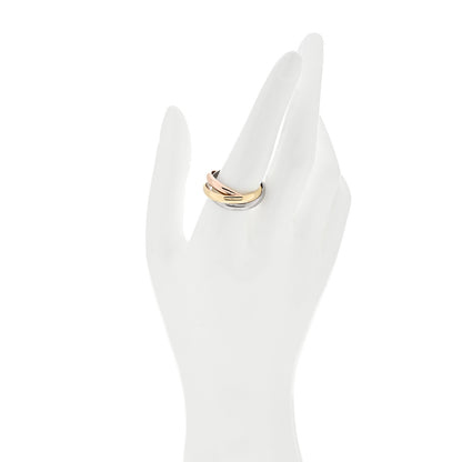 Cartier 18K Pink Yellow White Gold Classic Trinity Ring 62 10 2 of 5