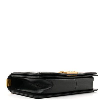 Chanel Caviar Quilted Medium Boy Flap Black 4 of 15