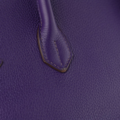 Hermes Togo Birkin 35 Iris 11 of 12