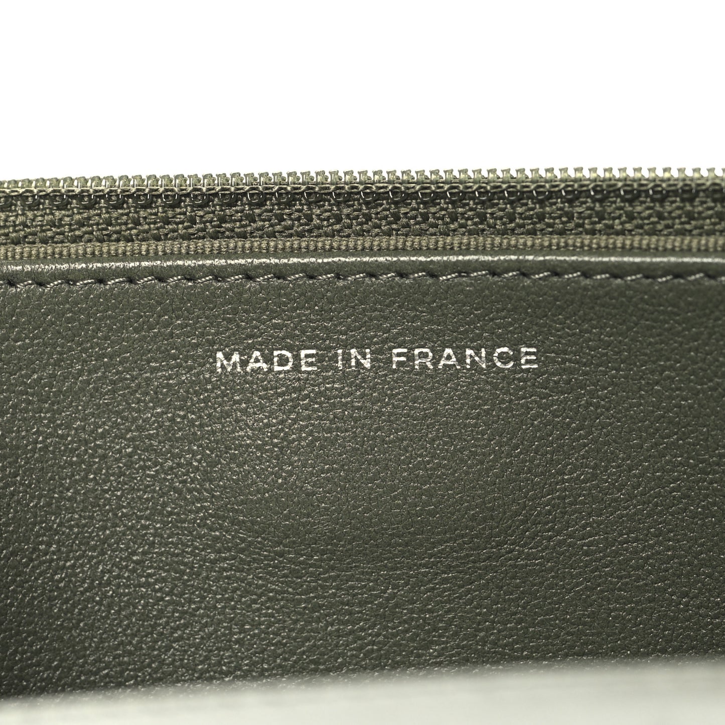 Lambskin Quilted Trendy CC Wallet On Chain WOC Green