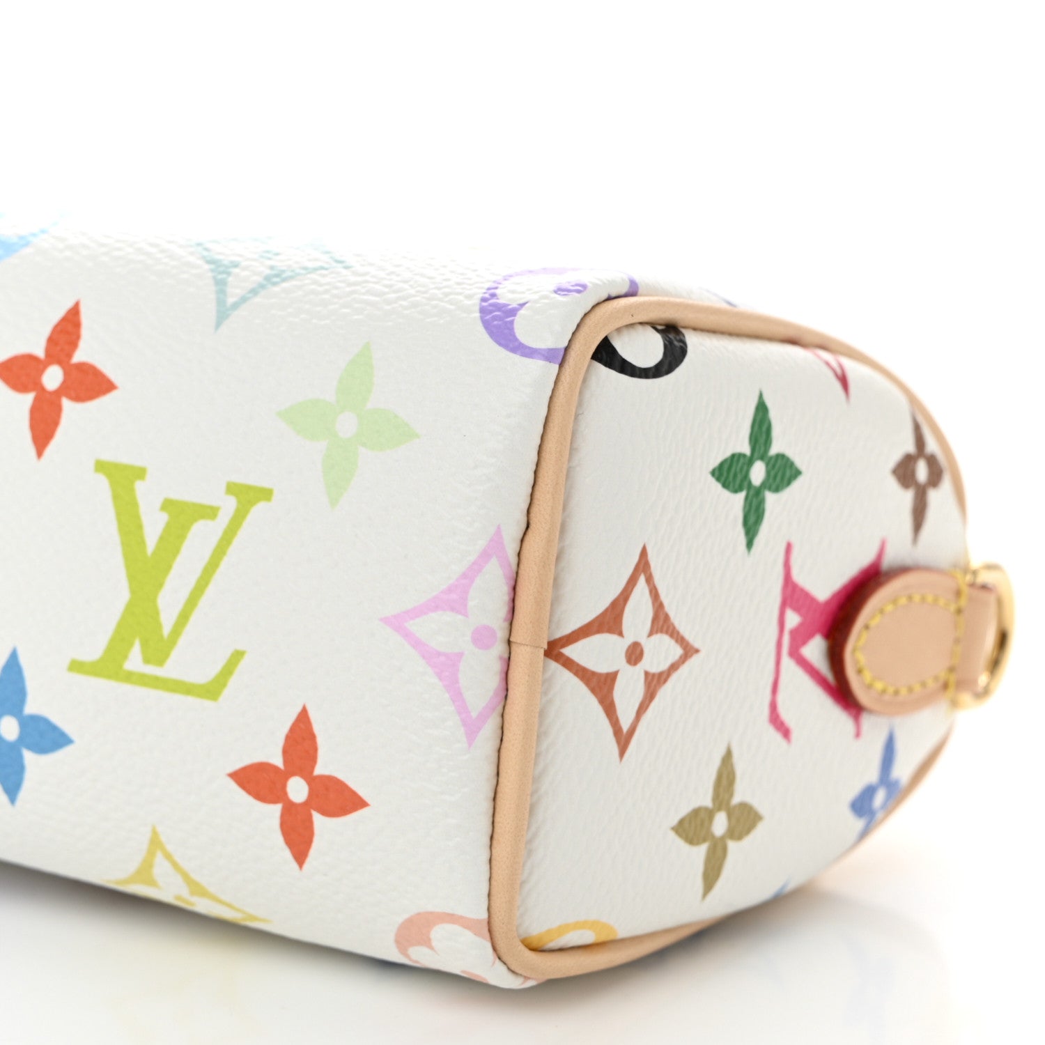 Louis Vuitton LV X TM Monogram Multicolor Nano Speedy White 9 of 10