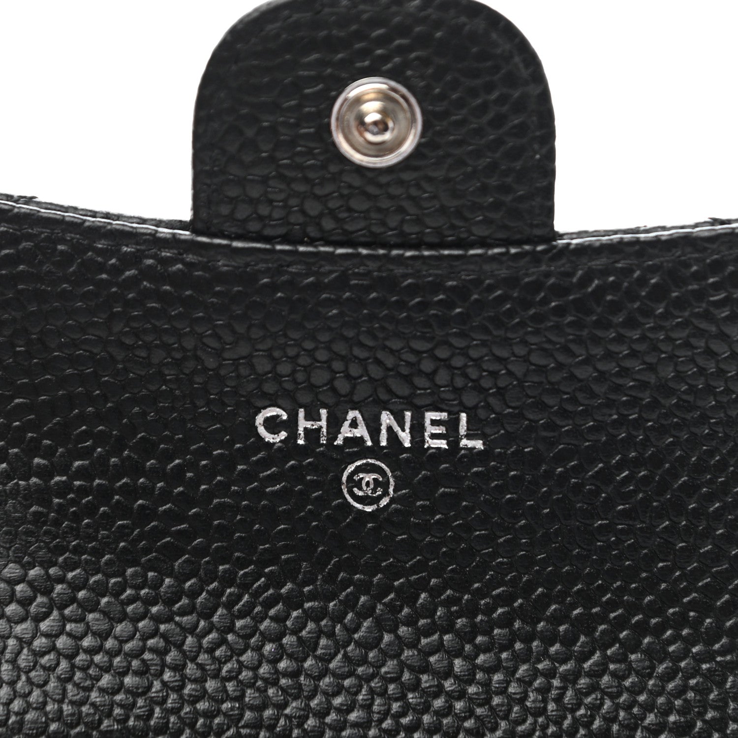 Chanel Caviar Quilted Flap Card Holder Black 6 of 11