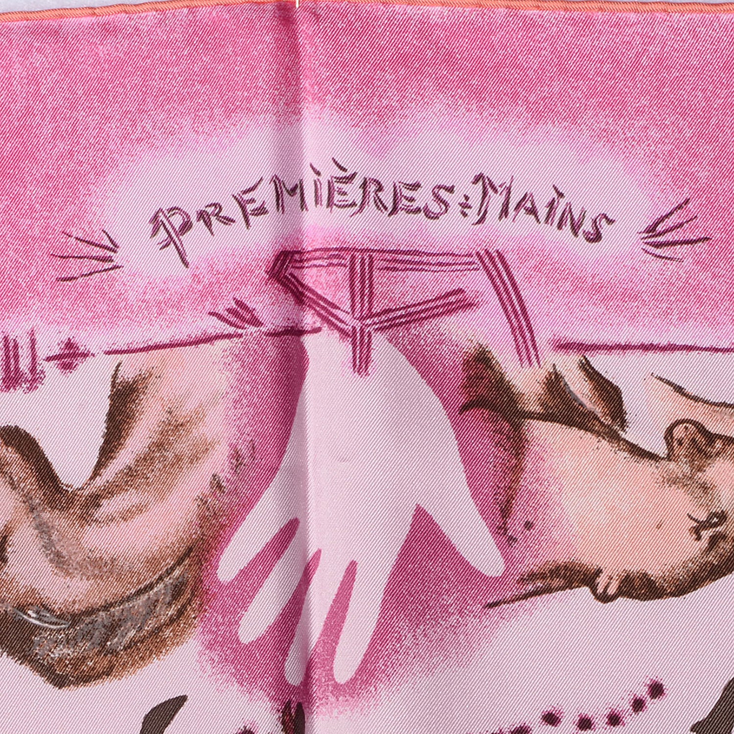 Hermes Silk Premieres Mains Scarf 90 4 of 6