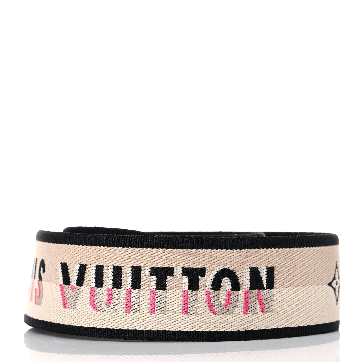 Louis Vuitton Jacquard Speedy Bandouliere 20 Shoulder Strap Black 2 of 4