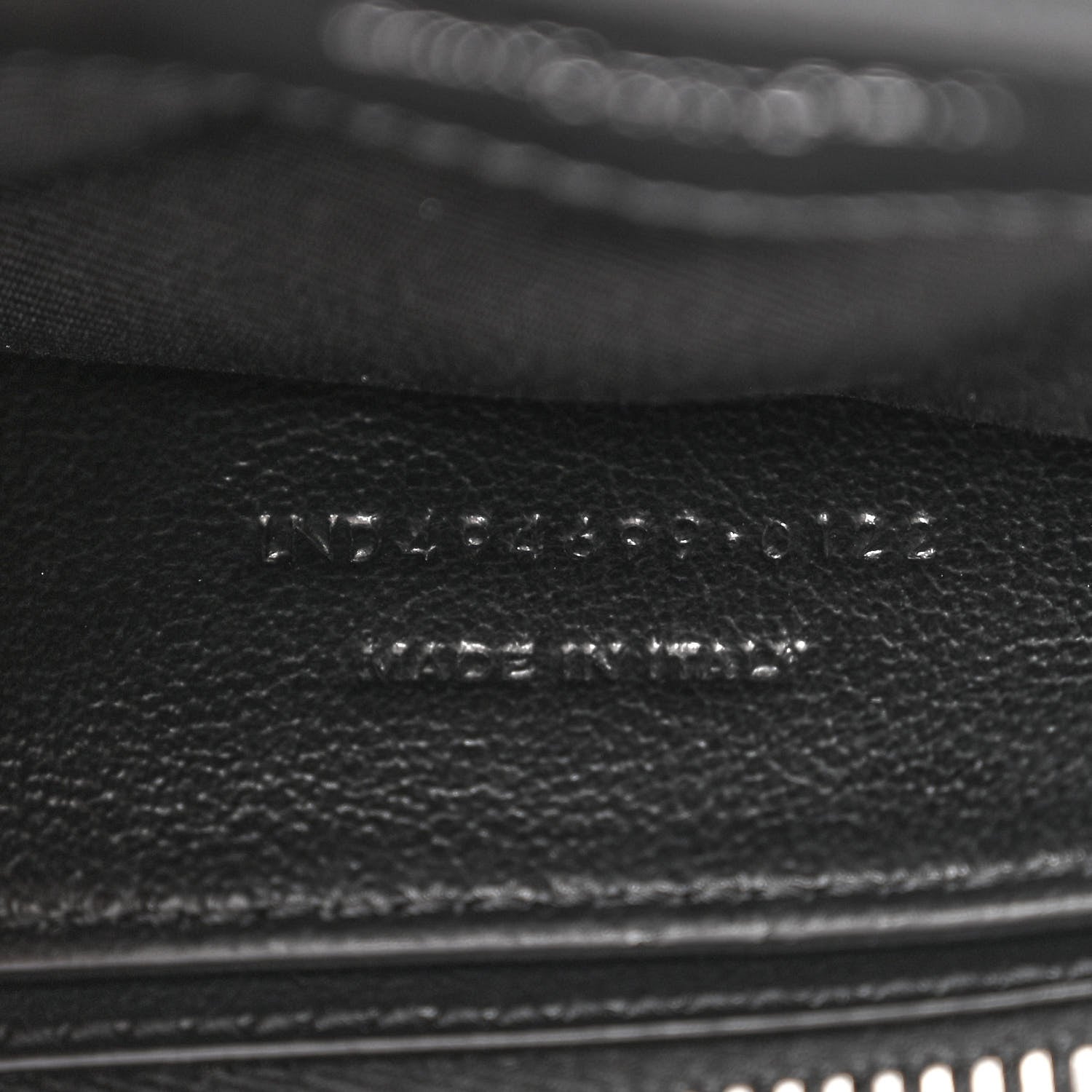 Saint Laurent Calfskin Y Quilted Monogram Small Loulou Chain Satchel Black 7 of 10