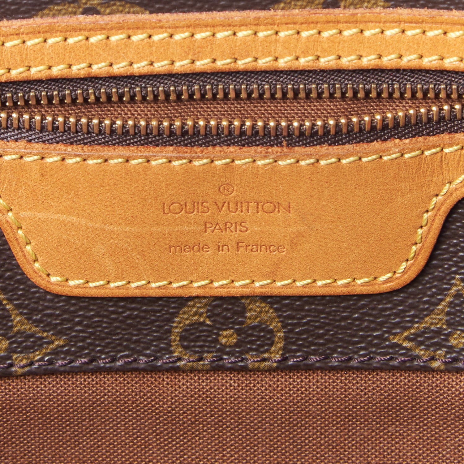 Louis Vuitton Monogram Sac Shopping Tote 7 of 7
