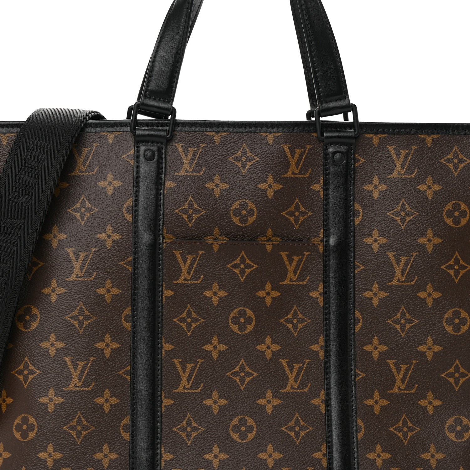 Louis Vuitton Monogram Macassar Weekend Tote PM 8 of 11