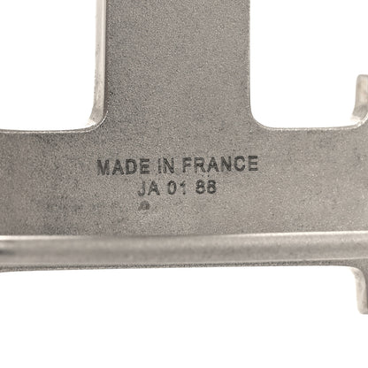 Hermes Brushed Palladium 32mm H Belt Buckle 4 of 4