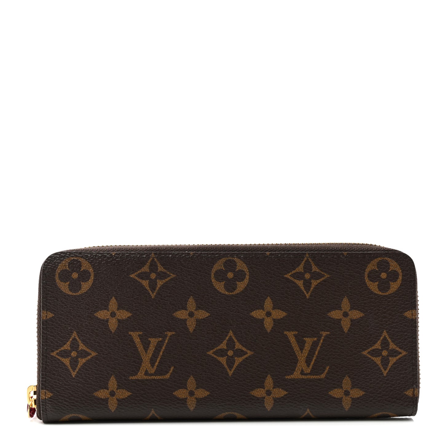 Monogram Clemence Wallet Fuchsia