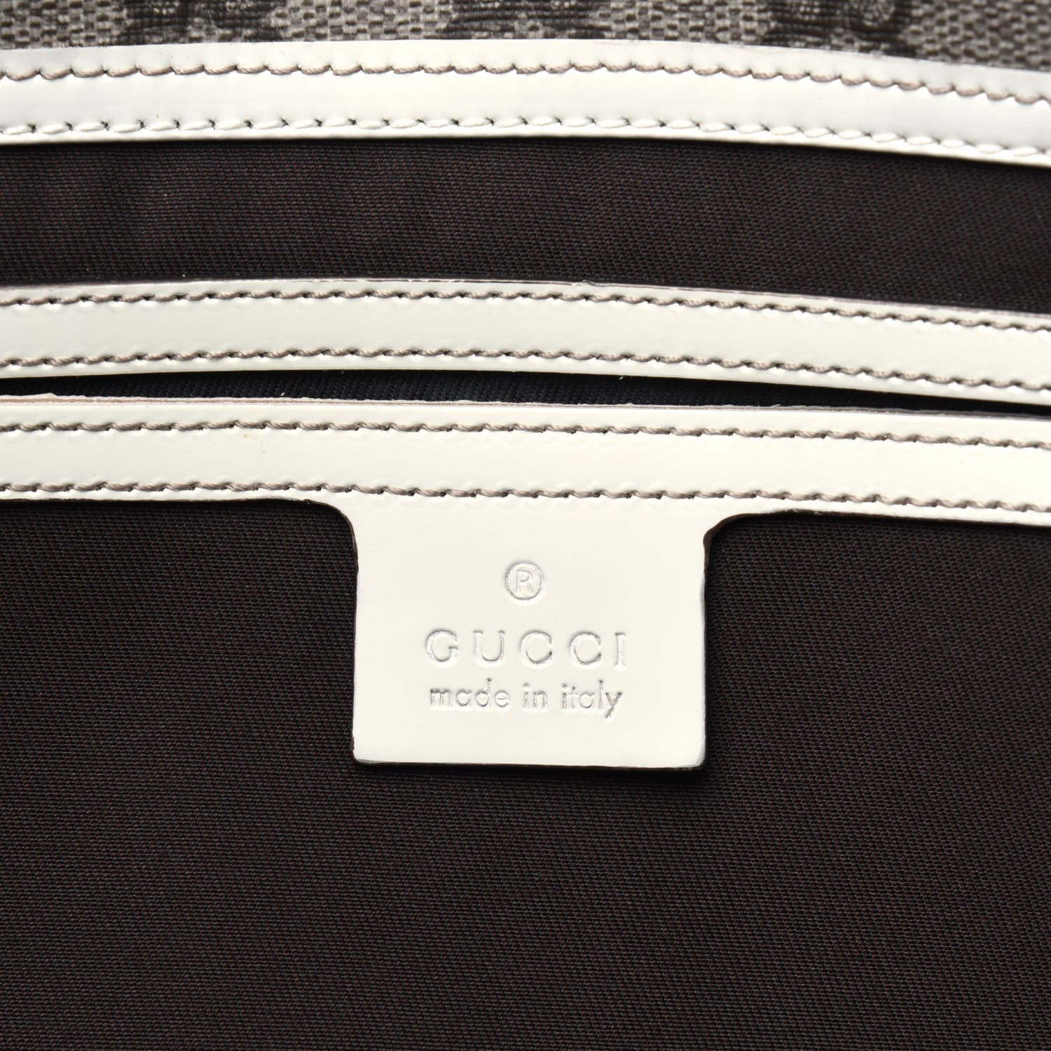 Gucci Monogram Large Joy Shoulder Bag White 6 of 19