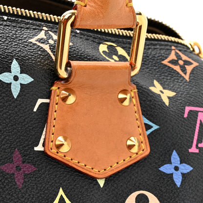 Louis Vuitton Monogram Multicolor Speedy 30 Black 11 of 18