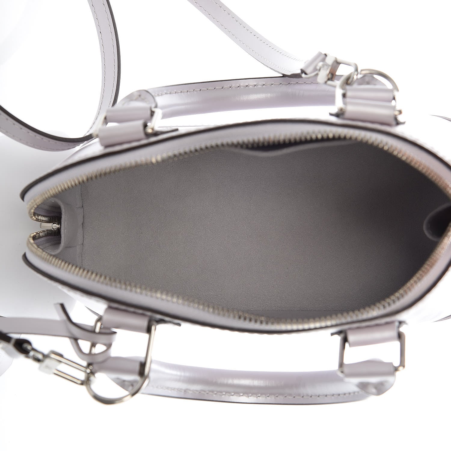 Louis Vuitton Epi Alma BB Lilac Nacre 5 of 10