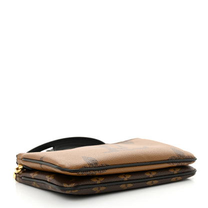 Louis Vuitton Reverse Monogram Giant Double Zip Pochette 4 of 11