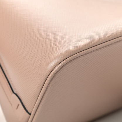 Prada Saffiano Cuir Matinee Tote Cipria Blush Pink 11 of 14
