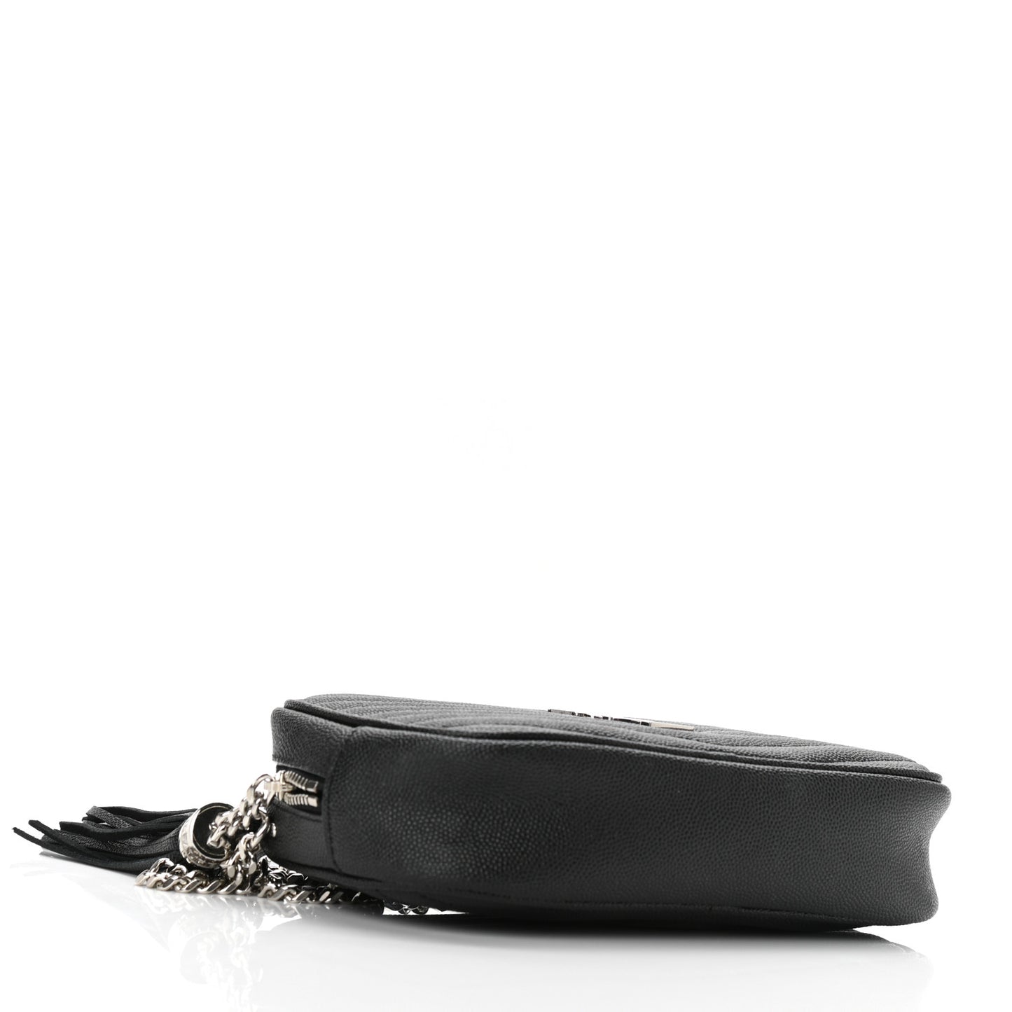 Grain De Poudre Matelasse Monogram Mini Lou Camera Bag Black