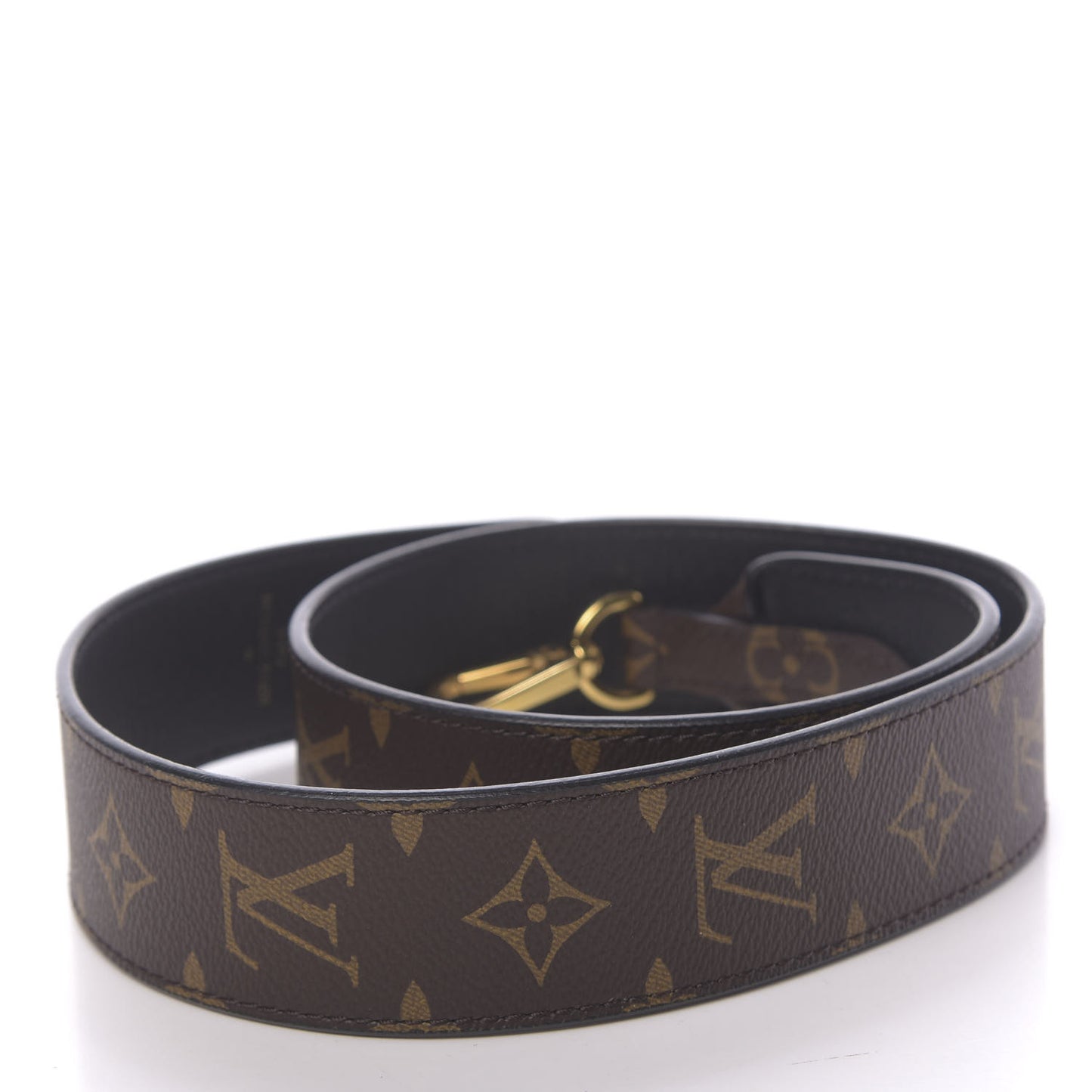 Monogram Bandouliere Shoulder Strap Black