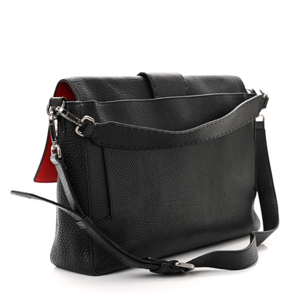 Fendi Cuoio Romano Selleria XL Belt Baguette Bag Black 3 of 11