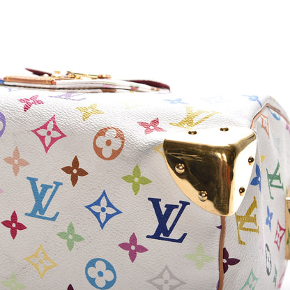 Louis Vuitton Monogram Multicolor Speedy 30 White 9 of 9