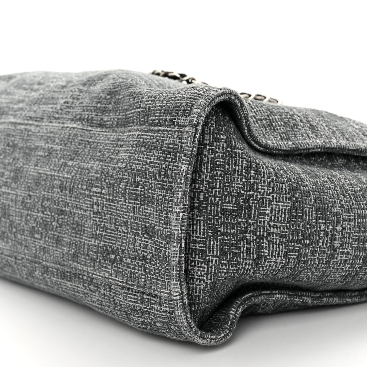 Mixed Fibers Extra Large Deauville Tote Charcoal