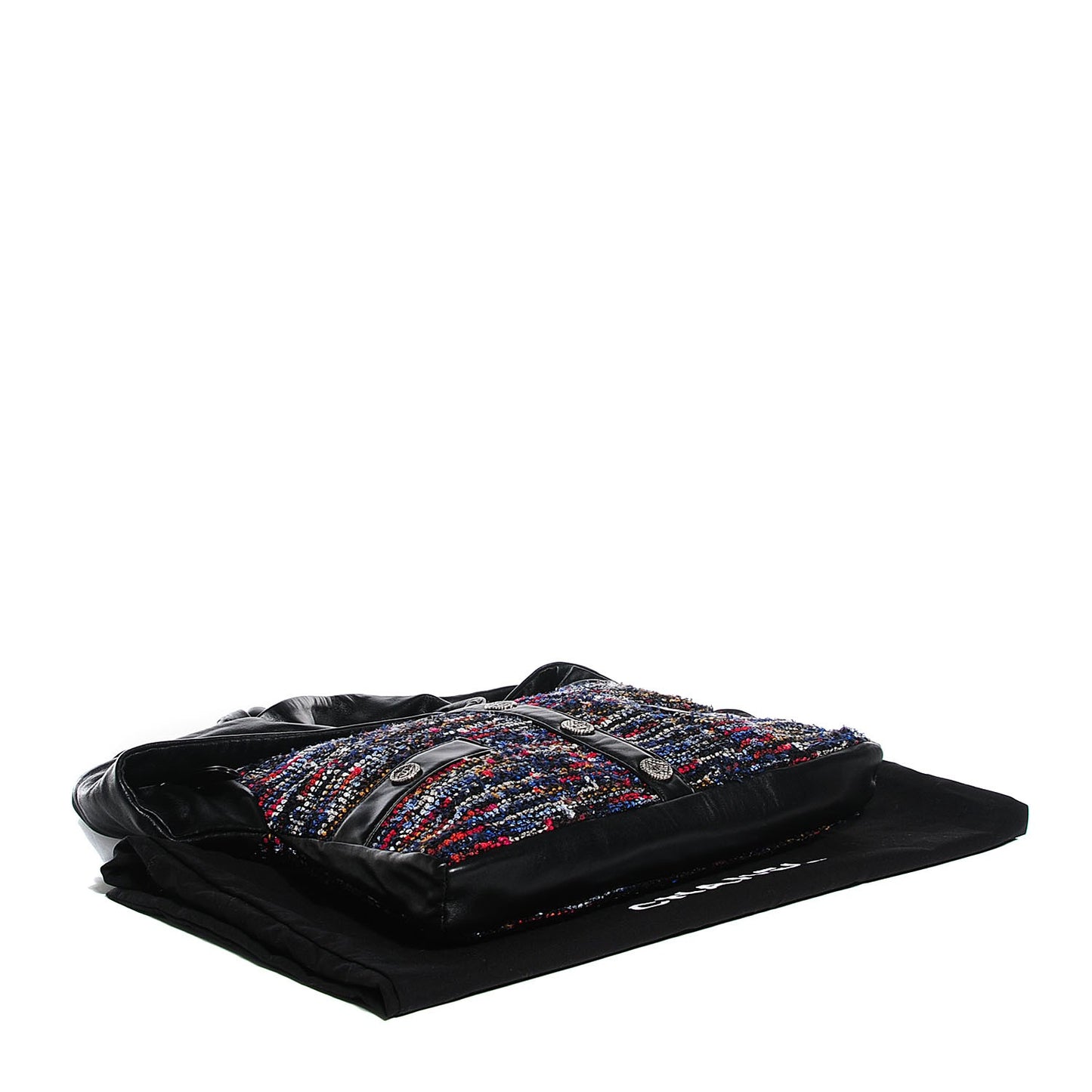 Lambskin Tweed Small Girl Bag Multicolor Black