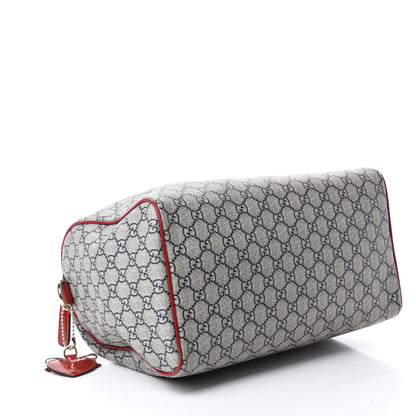 Gucci GG Plus Monogram Tattoo Heart Medium Joy Boston Red 4 of 11