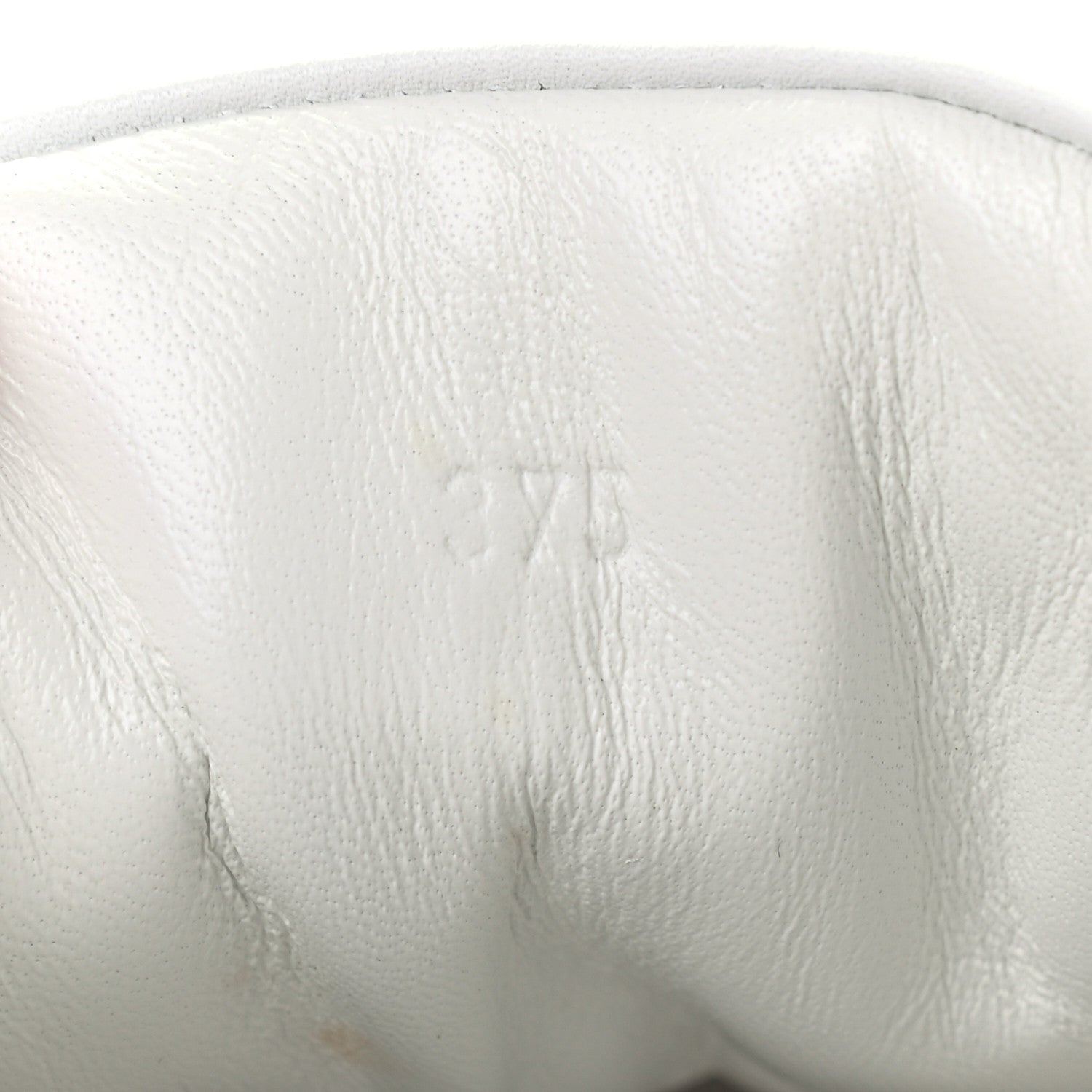 Hermes Calfskin Nappa Dare Sneakers 37.5 White Rose Dore 8 of 8