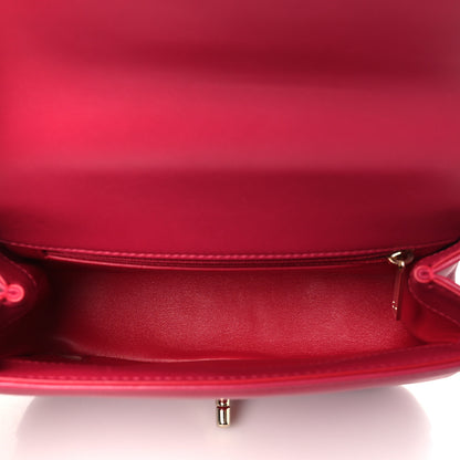 Chanel Lambskin Mini Carry Chic Flap Pink 5 of 10
