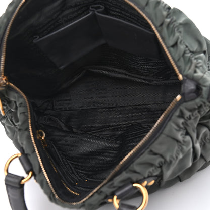 Prada Tessuto Nylon Gaufre Tote Fumo 5 of 18
