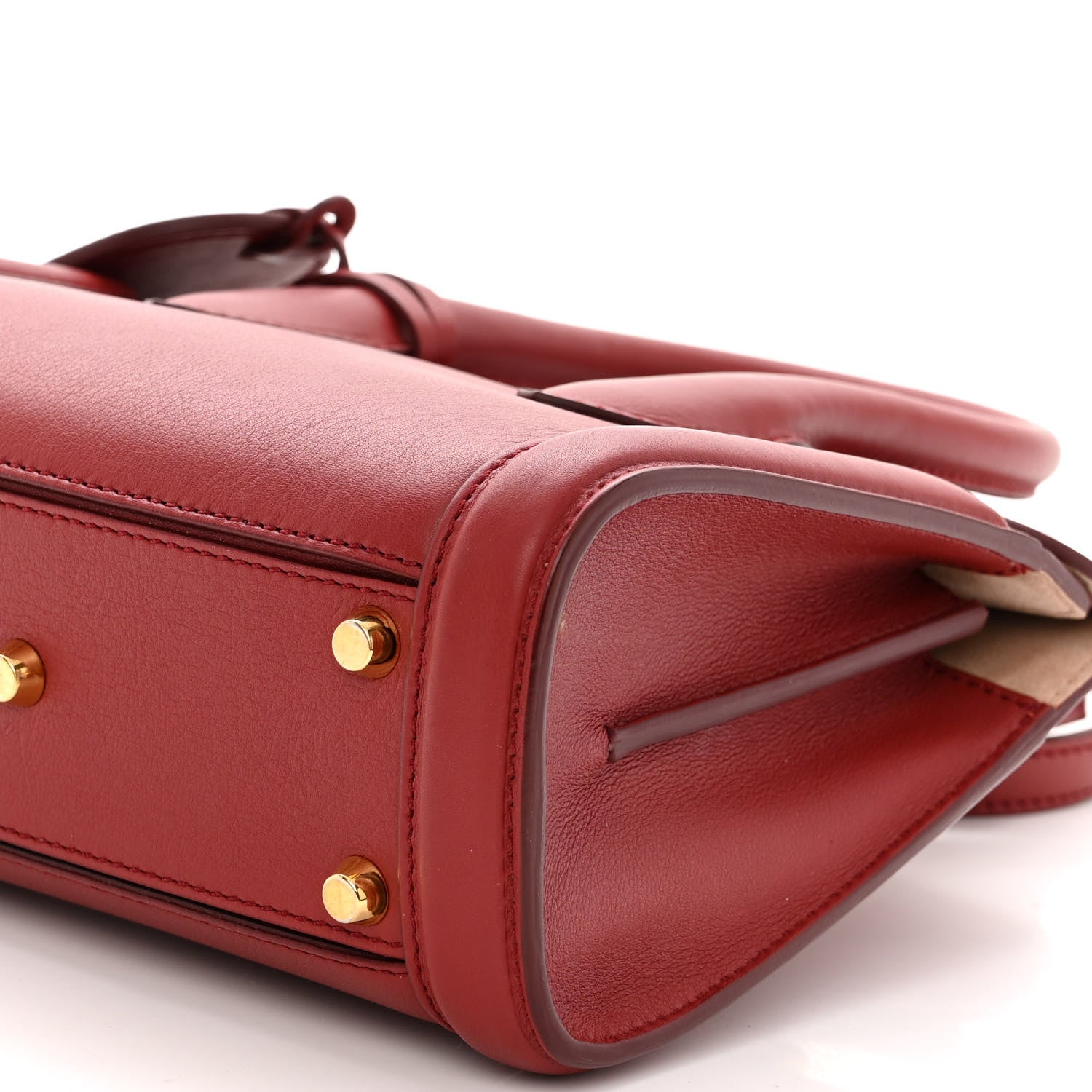 Alexander McQueen Calfskin Mini Heroine 21 Scarlet 9 of 11