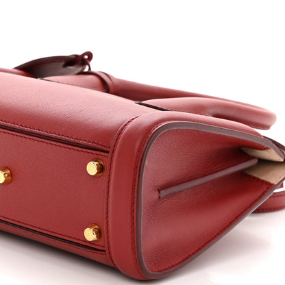 Alexander McQueen Calfskin Mini Heroine 21 Scarlet 9 of 11