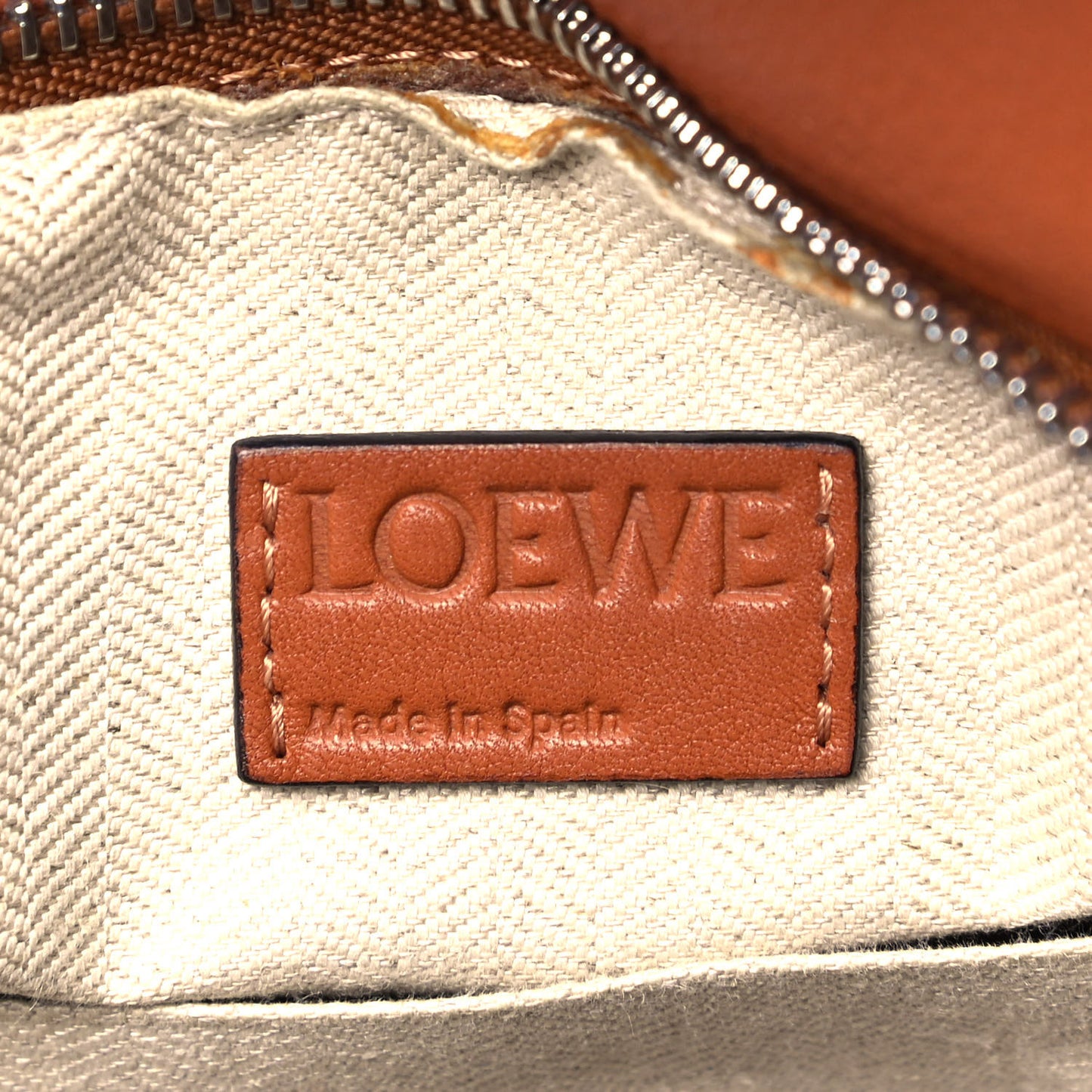 Calfskin Medium Puzzle Bag Tan