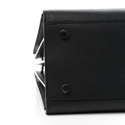 Saint Laurent Grained Calfskin Small Sac De Jour Black 8 of 9