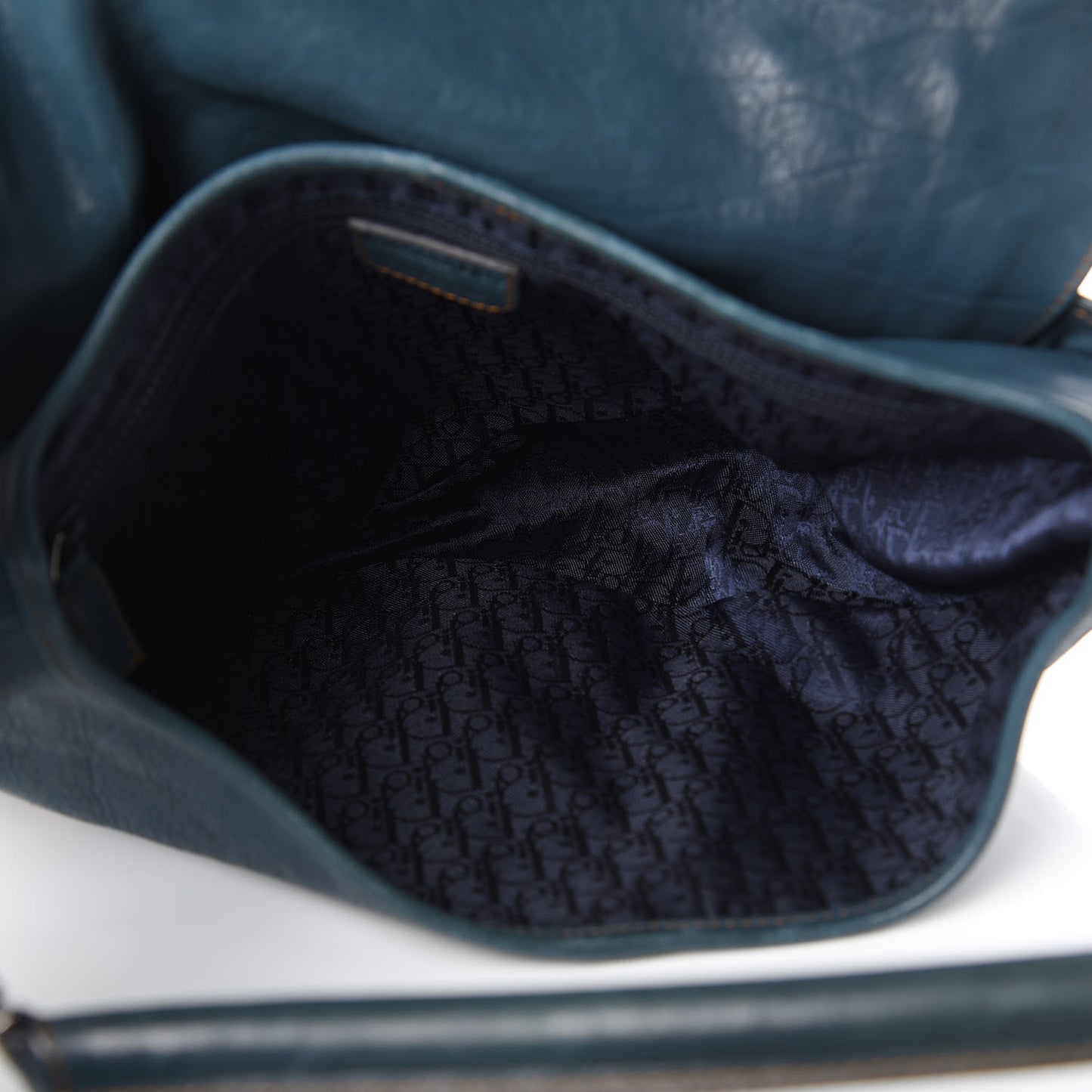 Calfskin Gaucho Saddle Bag Blue