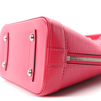 Louis Vuitton Epi Jacquard Alma BB Rose Pondicherry 9 of 10