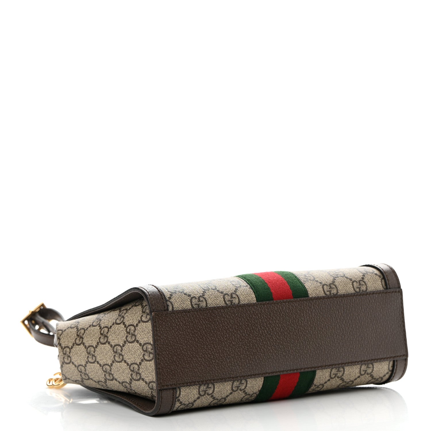 Gucci GG Supreme Monogram Small Ophidia Tote Bag Brown 4 of 16